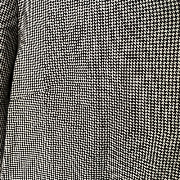Black and white houndstooth vintage shacket - Picture 4 of 5